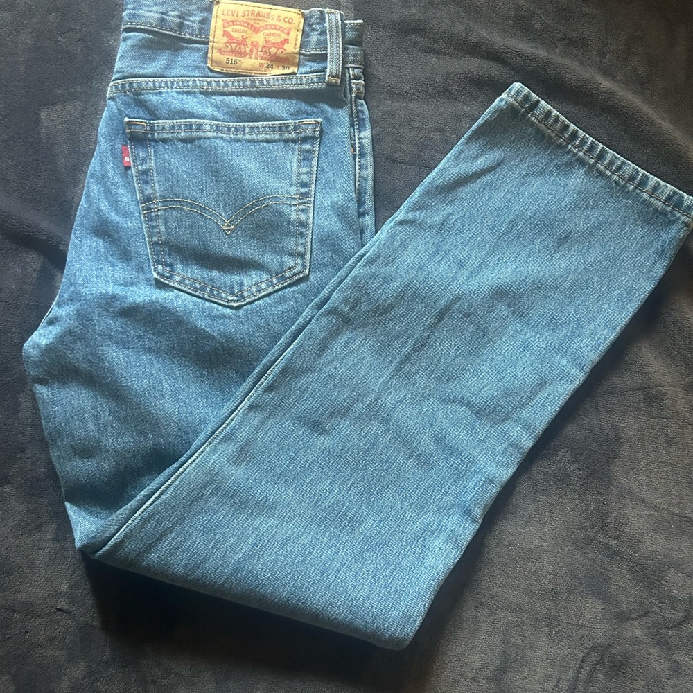 Levi's Men's Classic Denim Straight Jeans 516 W36 L30